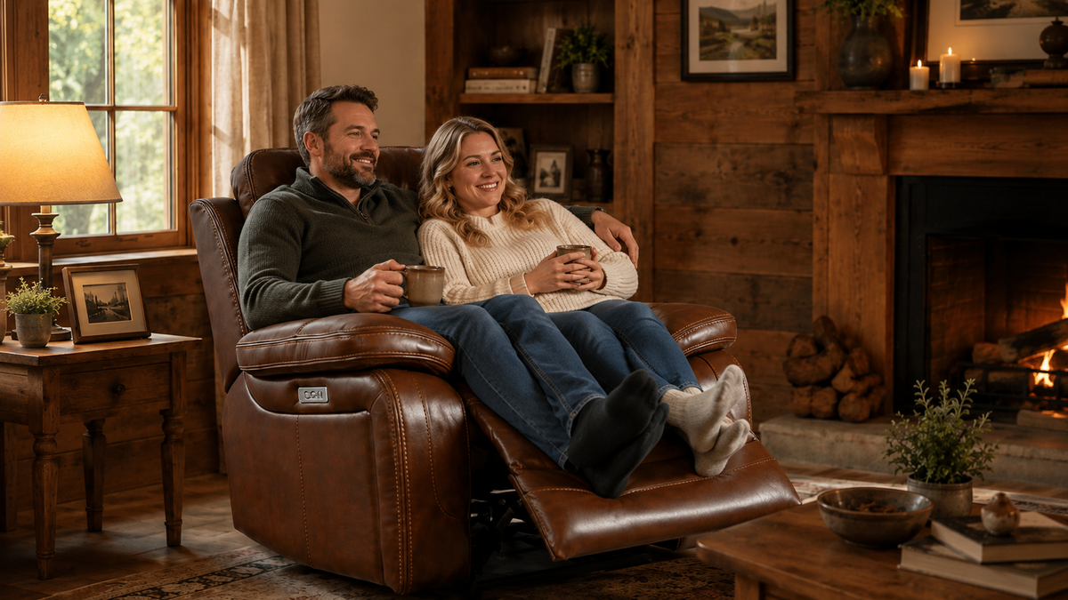 Single Leather Chairs
