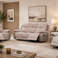A three-piece recliner furniture set