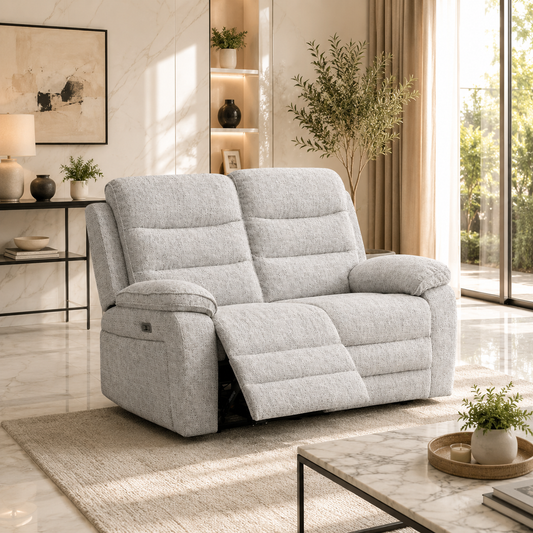 2 seater reclining loveseat sofa