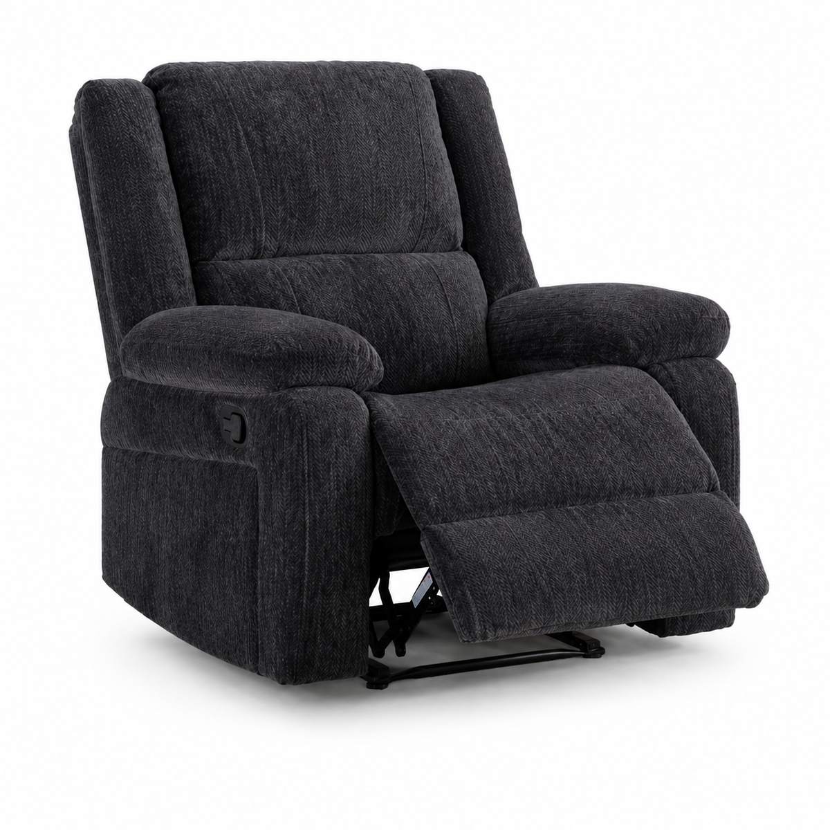 Gray recliner chair