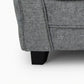 close-up view of the fabric texture